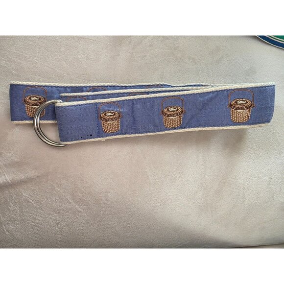 CJ Laing Embroidered Basket D-Ring Belt Medium - Picture 4 of 7